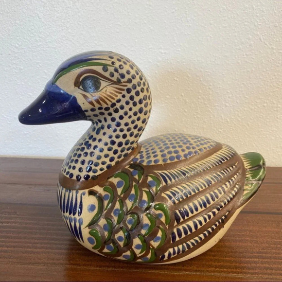 Mateo Mexican Pottery Duck Ceramic Art - Picture 3 of 8